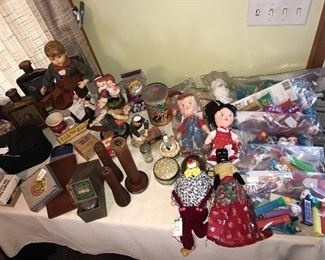 PEZ Dispensers, decanters, Campbells Soup Collectables, Vintage lunch Box and lots of other Collectables!