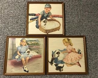 Vintage Chesapeake Framed Prints