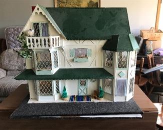 Large Doll House  & Furniture
