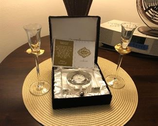 Shannon Crystal clock