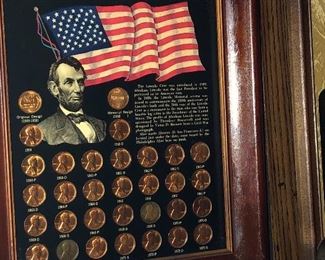 Lincoln coin collection 