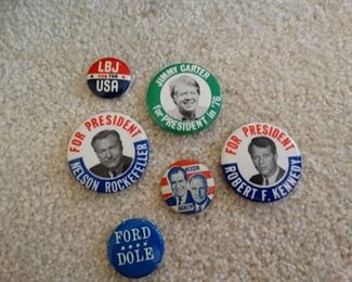 Political pins