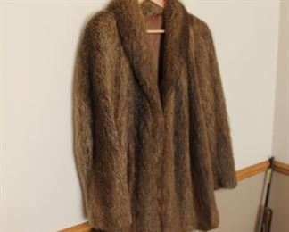 Fur coat