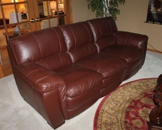 Leather sofa