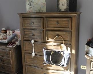 Ashley highboy dresser