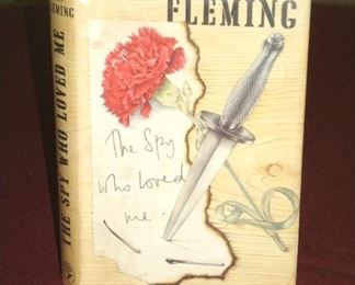 ORIGINAL 1962 UK FIRST PRINTING IAN FLEMING THE SPY WHO LOVED ME BOOK(JAMES BOND)