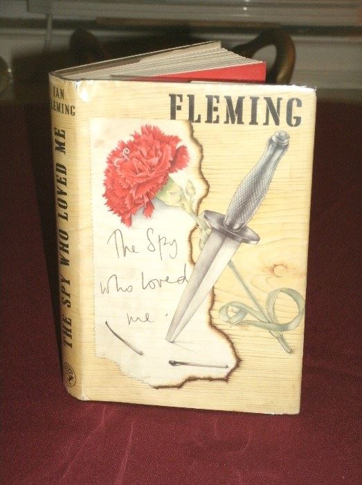 ORIGINAL 1962 UK FIRST PRINTING IAN FLEMING THE SPY WHO LOVED ME BOOK(JAMES BOND)