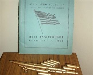 WORLD WAR II BULLET AIRPLANE TRENCH ART