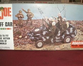 1964 GI-JOE STAFF CAR IN ORIGINAL BOX