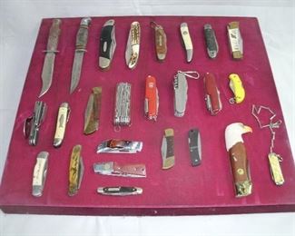 VINTAGE COLLECTION OF POCKET KNIVES