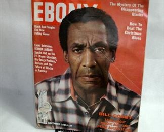 VINTAGE 1980 EBONY MAGAZINE (BILL COSBY)