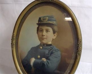 EARLY CIVIL WAR PHOTO OF BOY BY NEWMAN