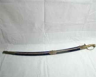 BRASS EAGLE HANDLE SWORD