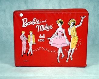 VINTAGE BARBIE CASE & DOLL