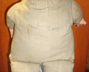 1920'S MADAME HENDREN SLEEPING DOLL WITH MOVABLE BLUE EYES #316