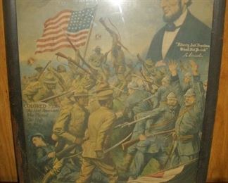 WORLD WAR I TRUE SONS ABE LINCOLN ORIGINAL ART