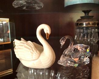 Swan is confronted by ghost of Swan Past