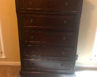 dapper highboy dresser