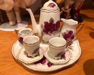 Tea sets for grown ups.