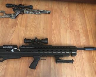 Kral Arms Puncher Amour with scope and grip you can really shoot some air with this