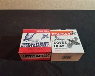 Winchester Western 12 Guage Duck/Pheasant Load ; Dove & Quail Shotgun Shells