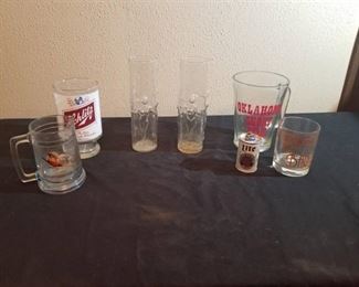Misc Collection of Beer Glasses
