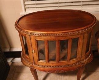 Antique Wooden Decorative Console: $200