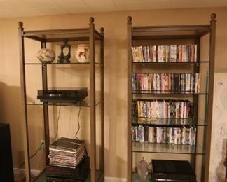 Set of 2 Iron Shelving Units: $200 each