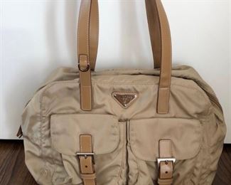 Vintage Prada Nylon Handbag (like new)- $300