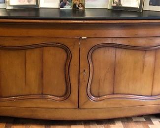 Wooden Console: $300