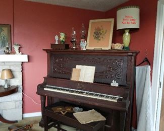 PEASE upright piano (needs work)