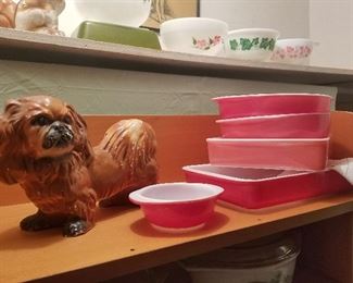 chalkware & pyrex