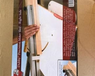 Dubby Precision Mitre sled - Left new in box