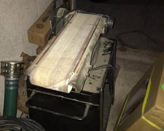 Belt and disc sander on stand - Craftsman