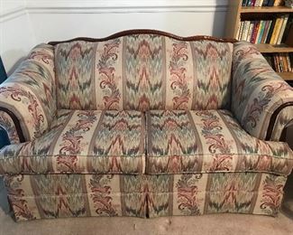 Vintage couch and love seat.