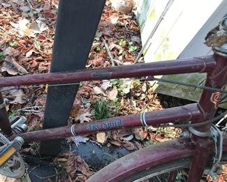 Welcome to the “Bicycle Graveyard”—bicycles and parts.