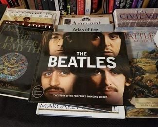 Huge variety of coffee table books