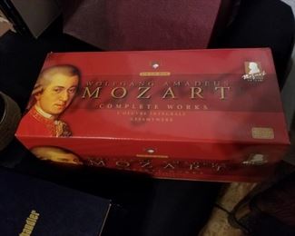 The complete works of Mozart on 170 cds.  GREAT gift idea!