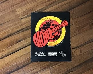 The Monkees Program with Ticket Stub