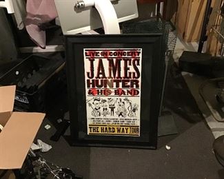 2008 James Hunter Concert Poster.