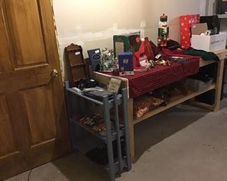 Only a very small amount of Christmas at this sale! Along with other interesting items