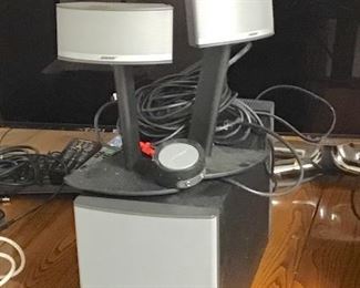 Bose Speakers and amplifier.