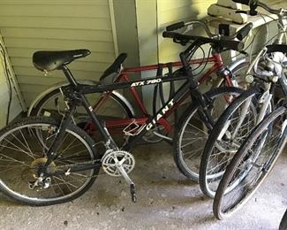 5 Bicycles available.