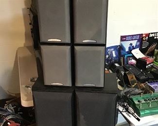 Collection of Sony Speakers