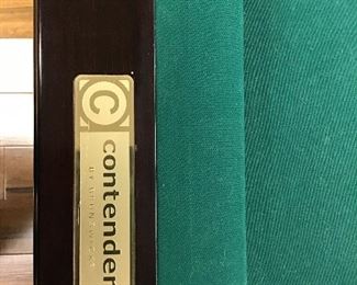 Contender Pocket Billiards label.