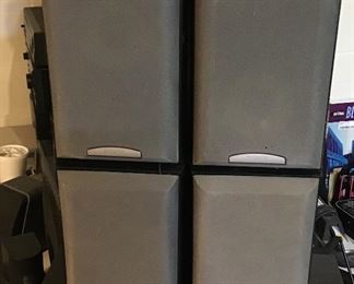4 Sony Speakers