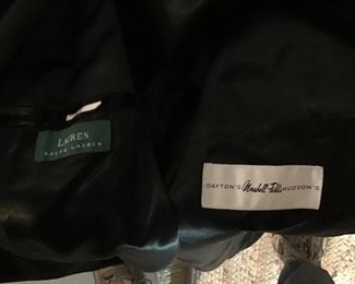 Labels in Men's Trench Coat. All around Quality!