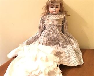 Kestner Antique German Porcelain Doll w/Clothing