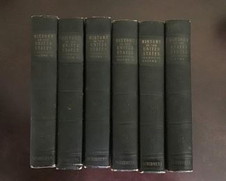 Antique Book Set ‘History of the United States.