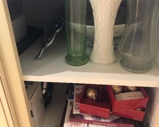 Lenox vases - blown glass vases
